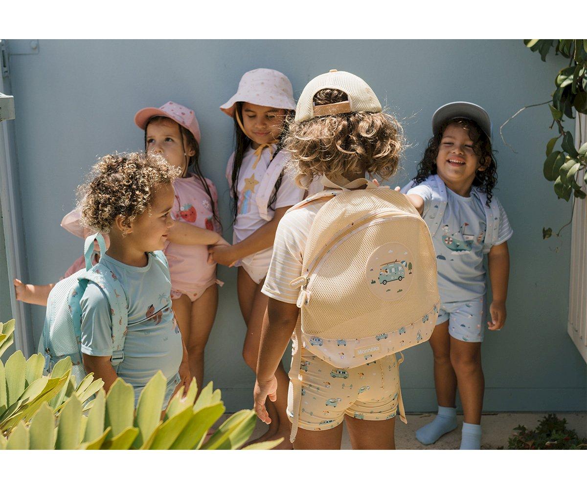 Mochila Praia Anti-Areia Fishing Boat da Monneka Kids