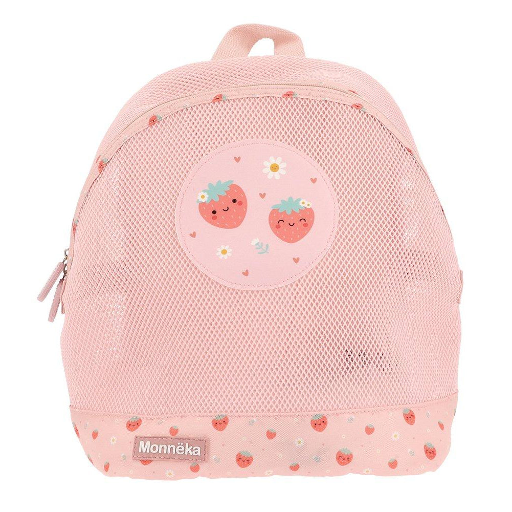 Mochila Praia Anti-Areia Strawberries da Monneka Kids