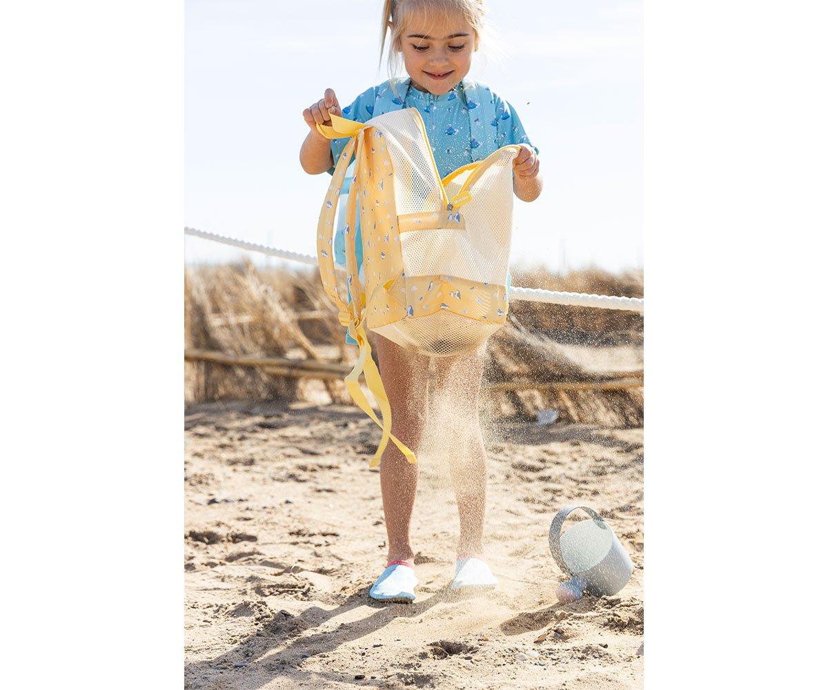 Mochila Monneka em Rede de Praia motivos Penguins