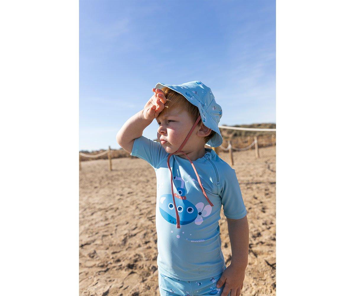 Tshirt com Protecção Solar Fishes da Monneka Kids