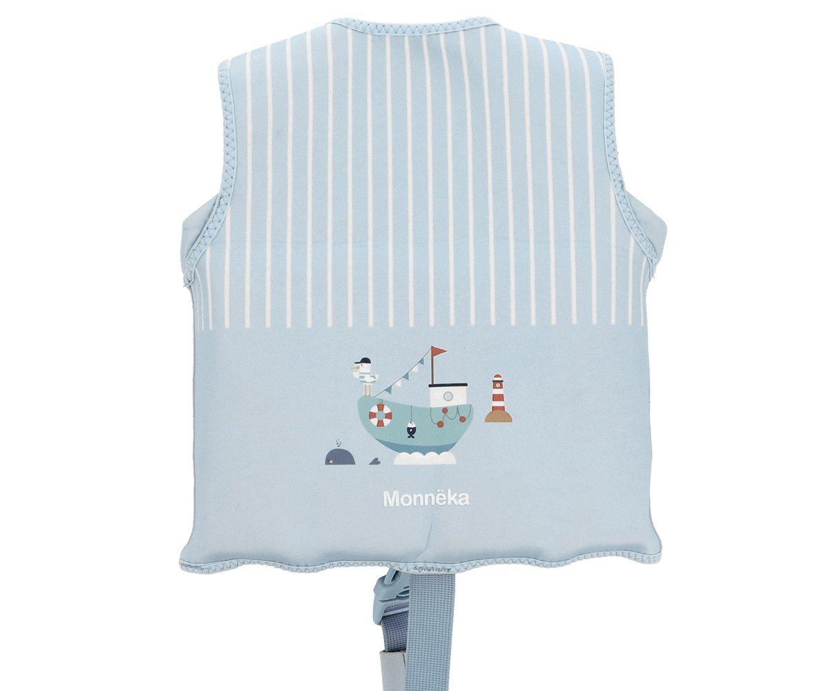Colete Flutuador de Aprendizagem Fishing Boat da Monneka Kids