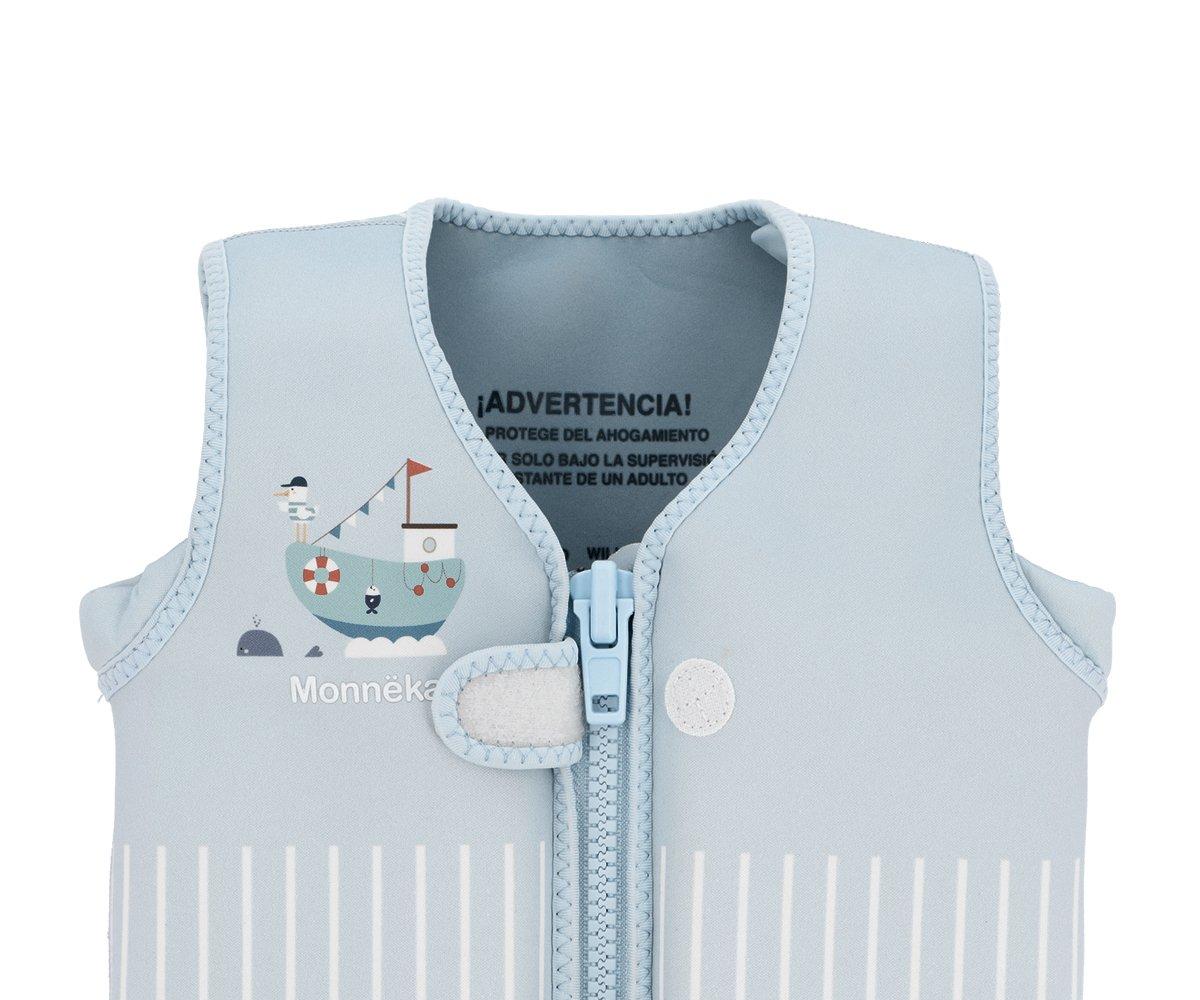 Colete Flutuador de Aprendizagem Fishing Boat da Monneka Kids