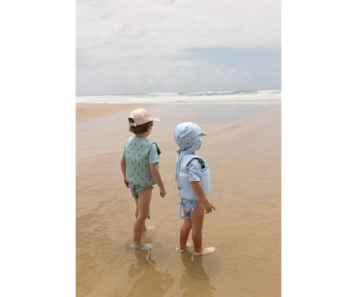 Colete Flutuador de Aprendizagem Fishing Boat da Monneka Kids