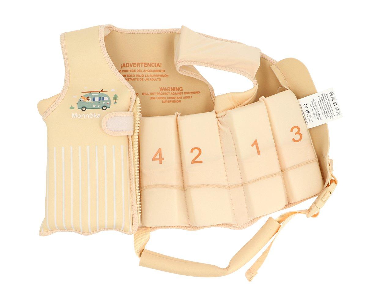 Colete Flutuador de Aprendizagem Surf Van da Monneka Kids