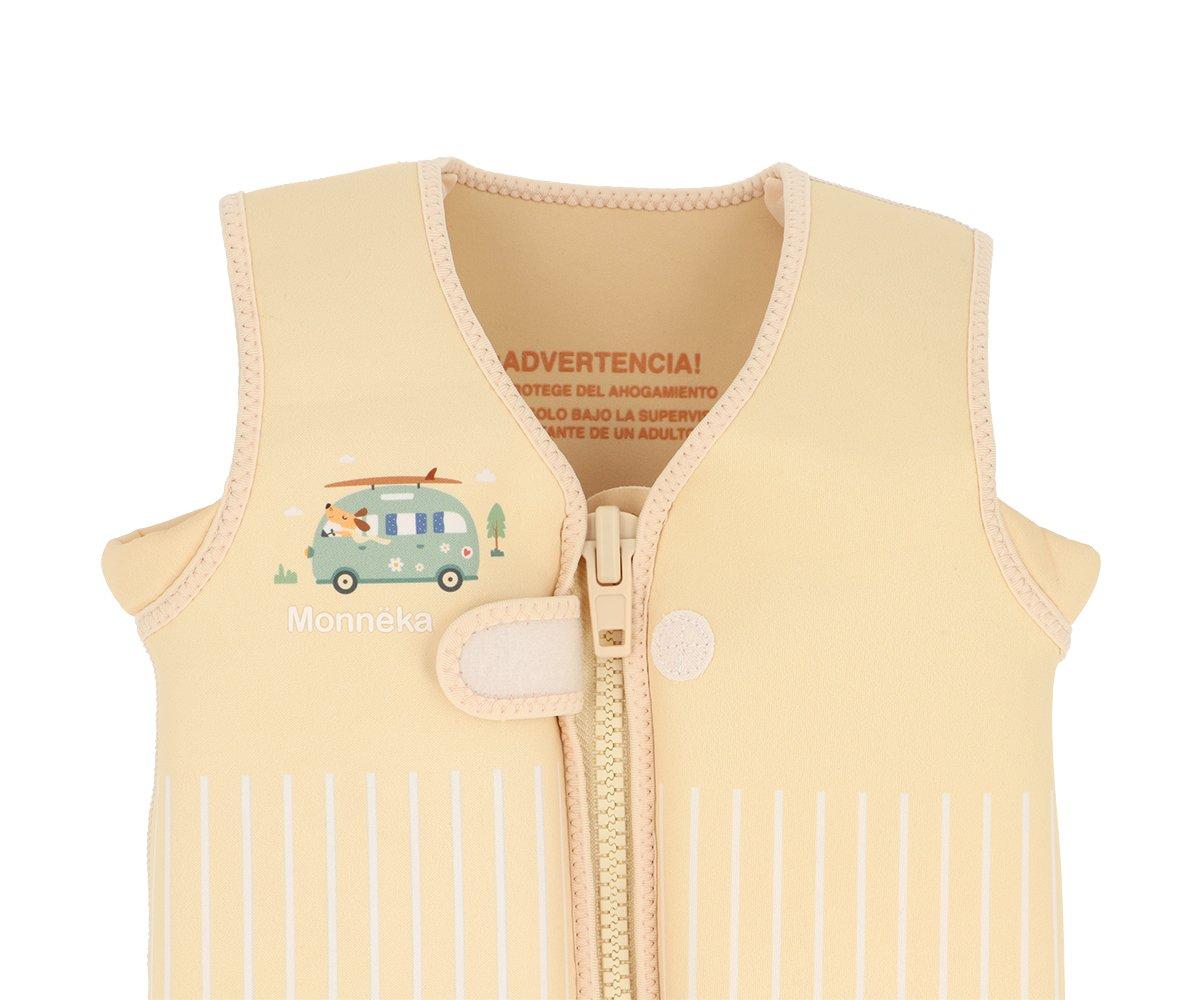 Colete Flutuador de Aprendizagem Surf Van da Monneka Kids