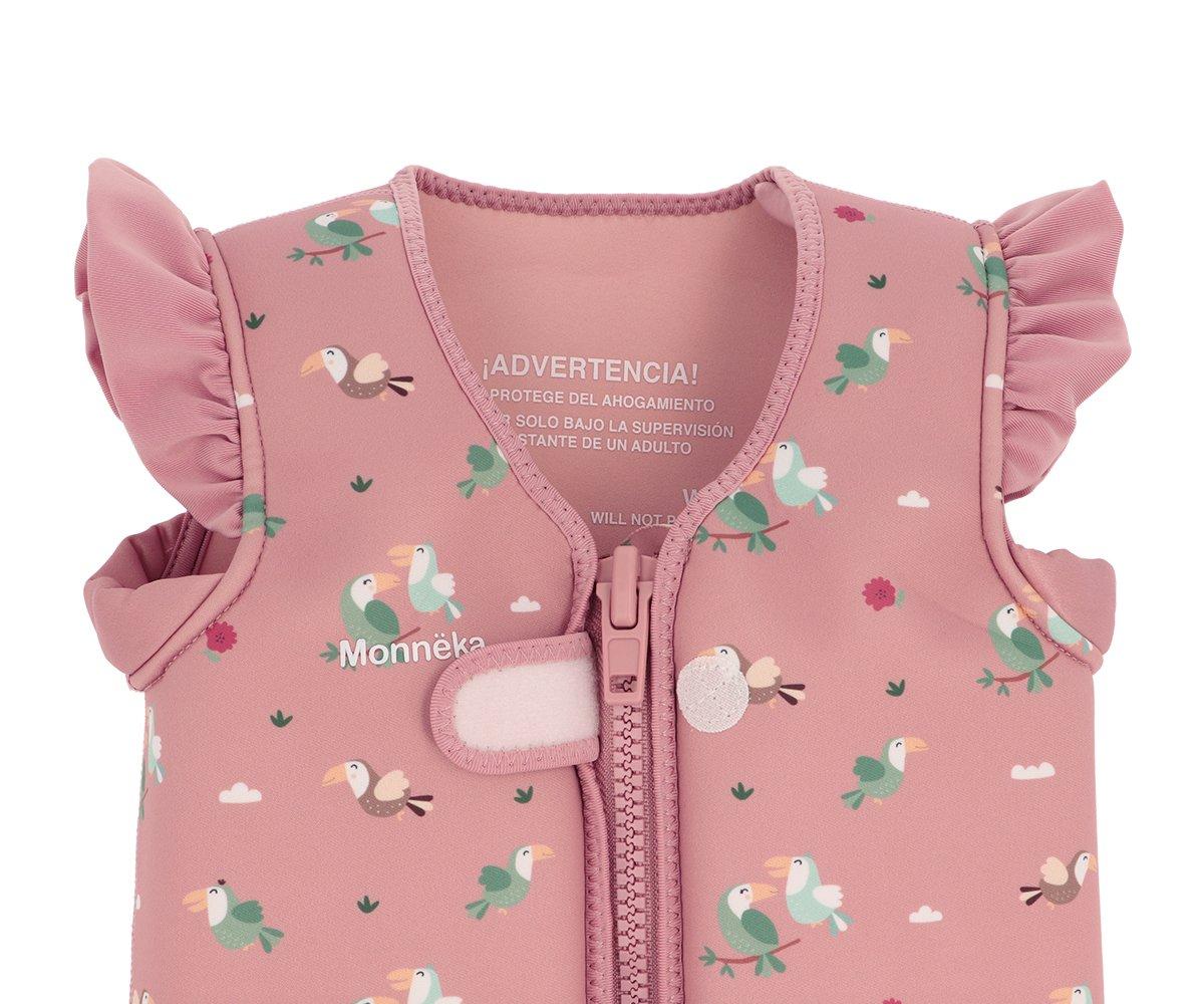 Colete Flutuador de Aprendizagem Toucan da Monneka Kids