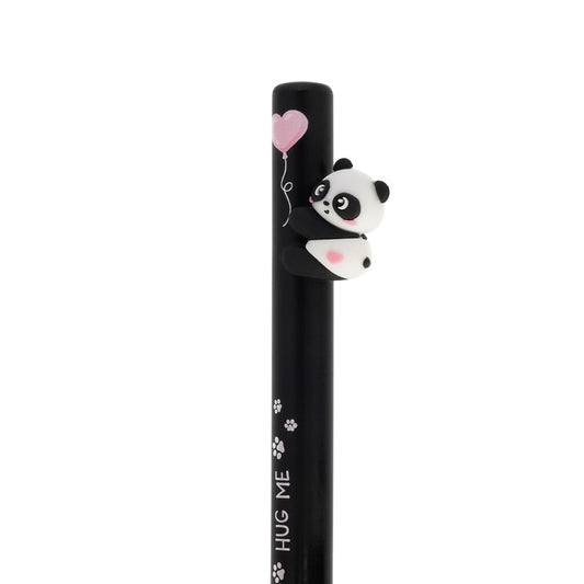 Caneta esferográfica retrátil Free Hugs Panda Legami | legami-esferografica-free-hugs-panda-lollakids