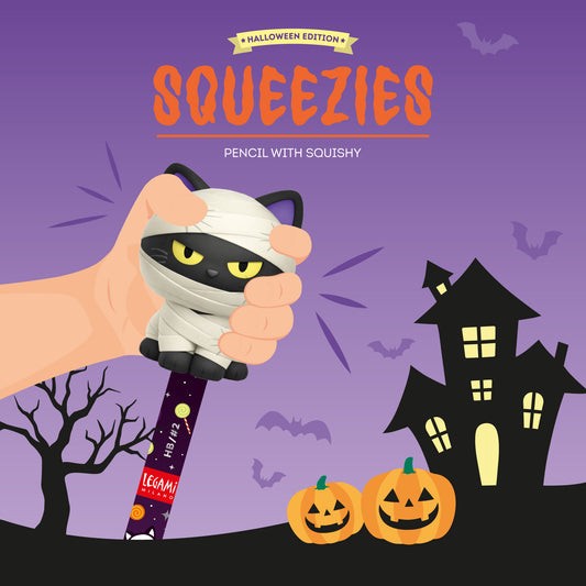 Lápis com Squishy Antistress Gatinha – Squeezies | Legami