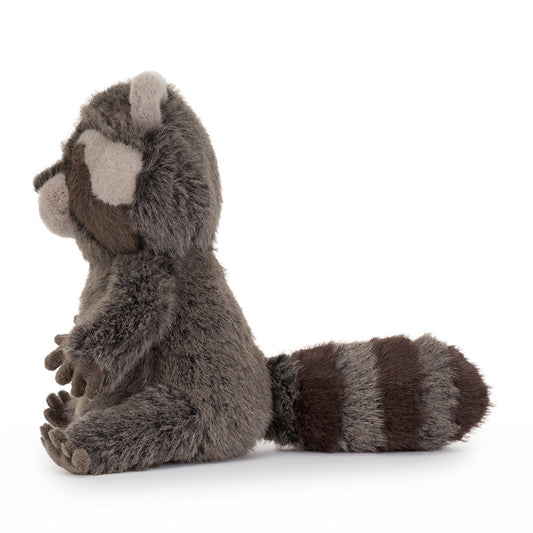 Peluche guaxinim Trixiwoo Raccoon, vista lateral | jellycat-peluche-guaxinim-trixiwoo-lollakids