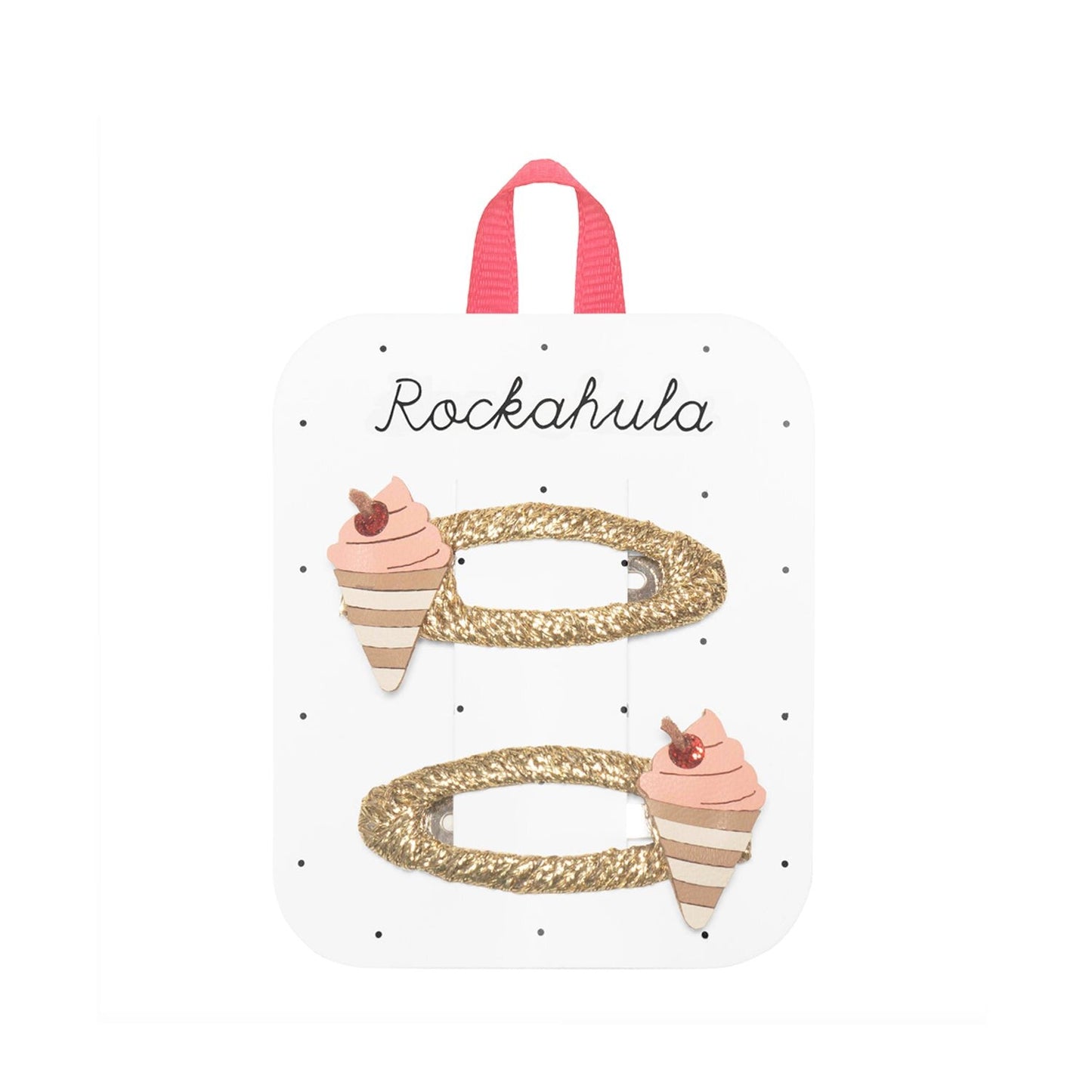 Conjunto de 2 Ganchos Very Cherry Ice Cream da Rockahula Kids