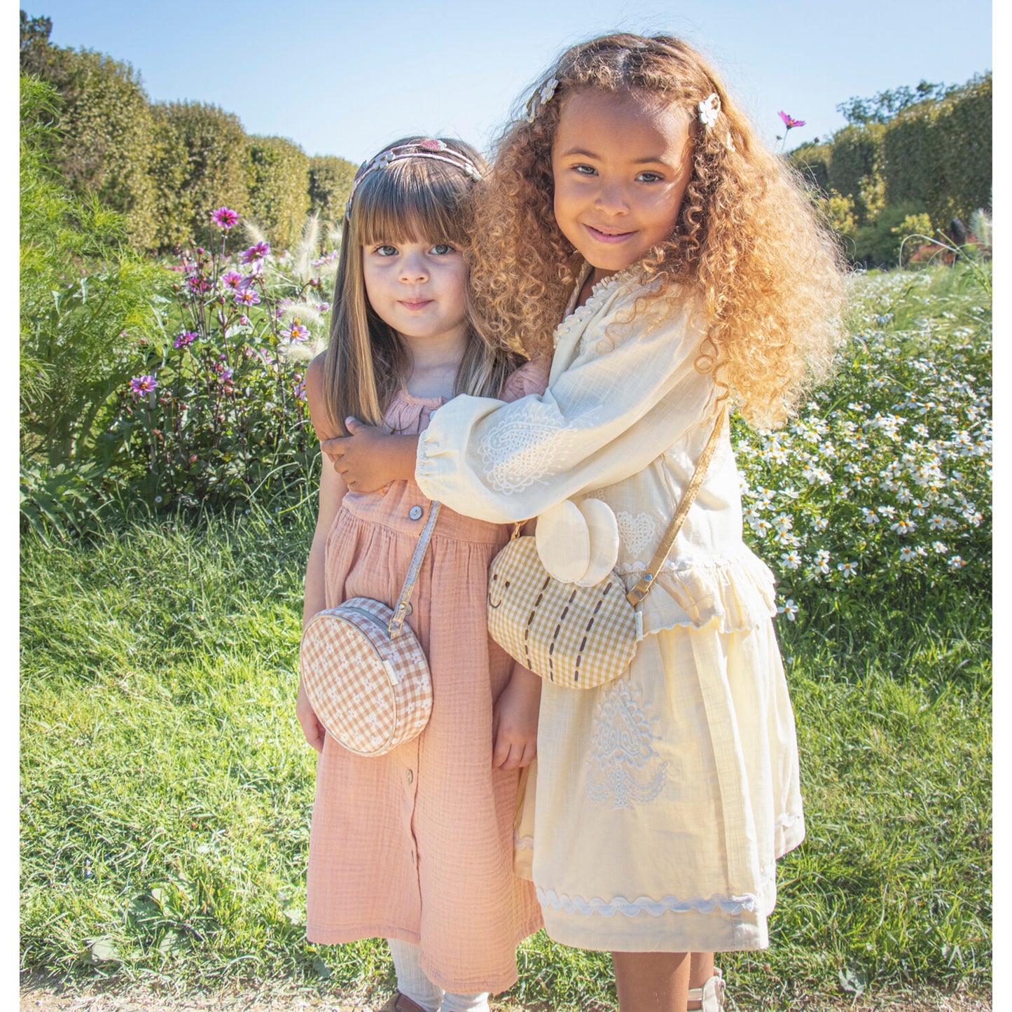 Mala Tiracolo Redonda Daisy Gingham da Rockahula Kids