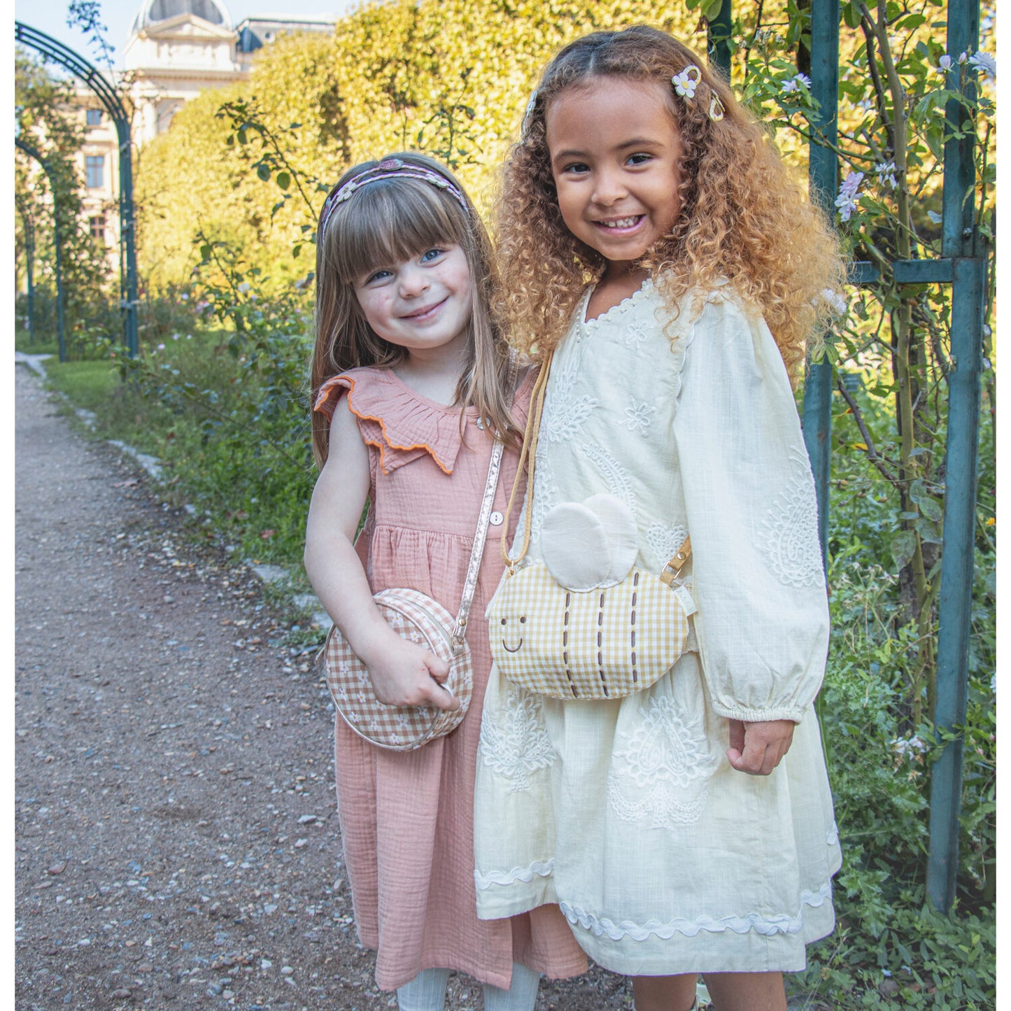 Mala Tiracolo Redonda Daisy Gingham da Rockahula Kids
