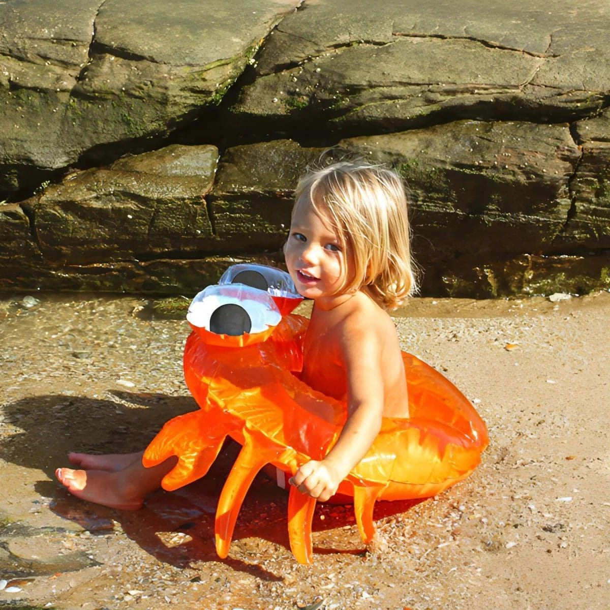 Sonny Orange Sea Creature Float