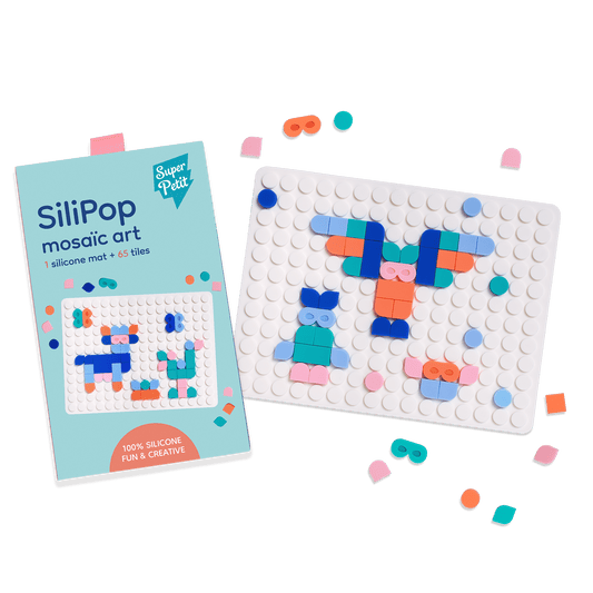 SILIPOP Branco SuperPetit – Jogo Criativo em Silicone para Crianças