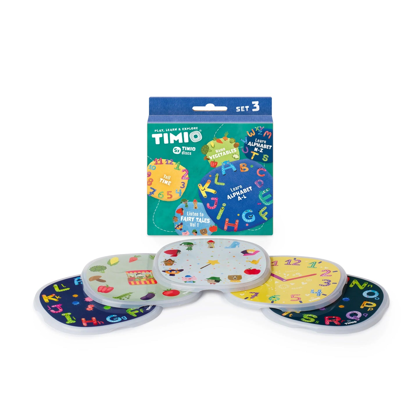 Set 3 For Timio - 5 Discs