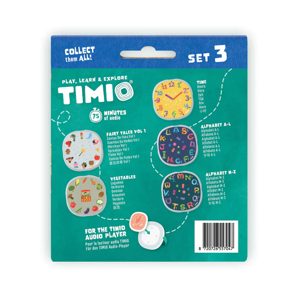 Set 3 For Timio - 5 Discs