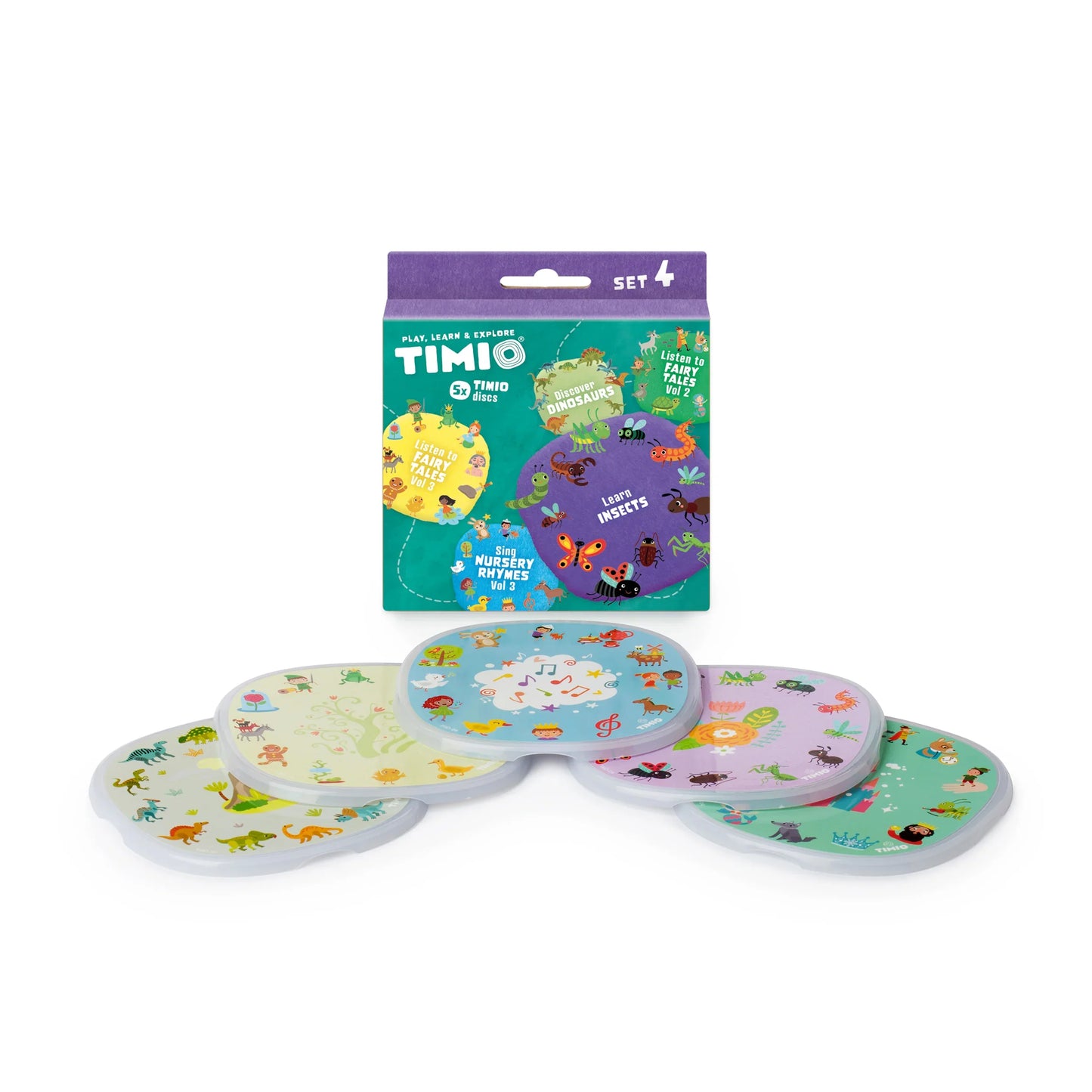 Set 4 For Timio - 5 Discs