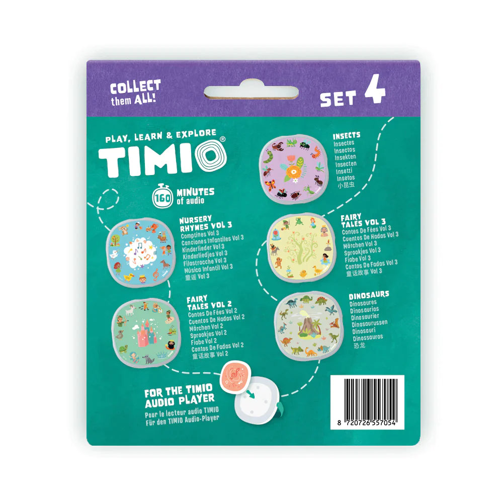 Set 4 For Timio - 5 Discs