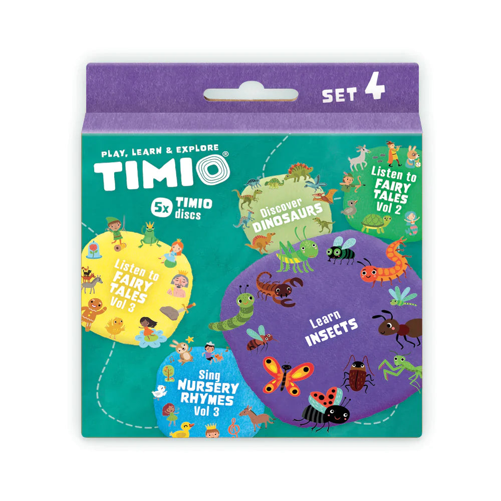Set 4 For Timio - 5 Discs
