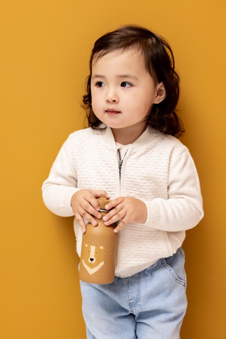 Garrafa de Aço Inoxidável Trixie Baby – Mr. Bear (350ml)
