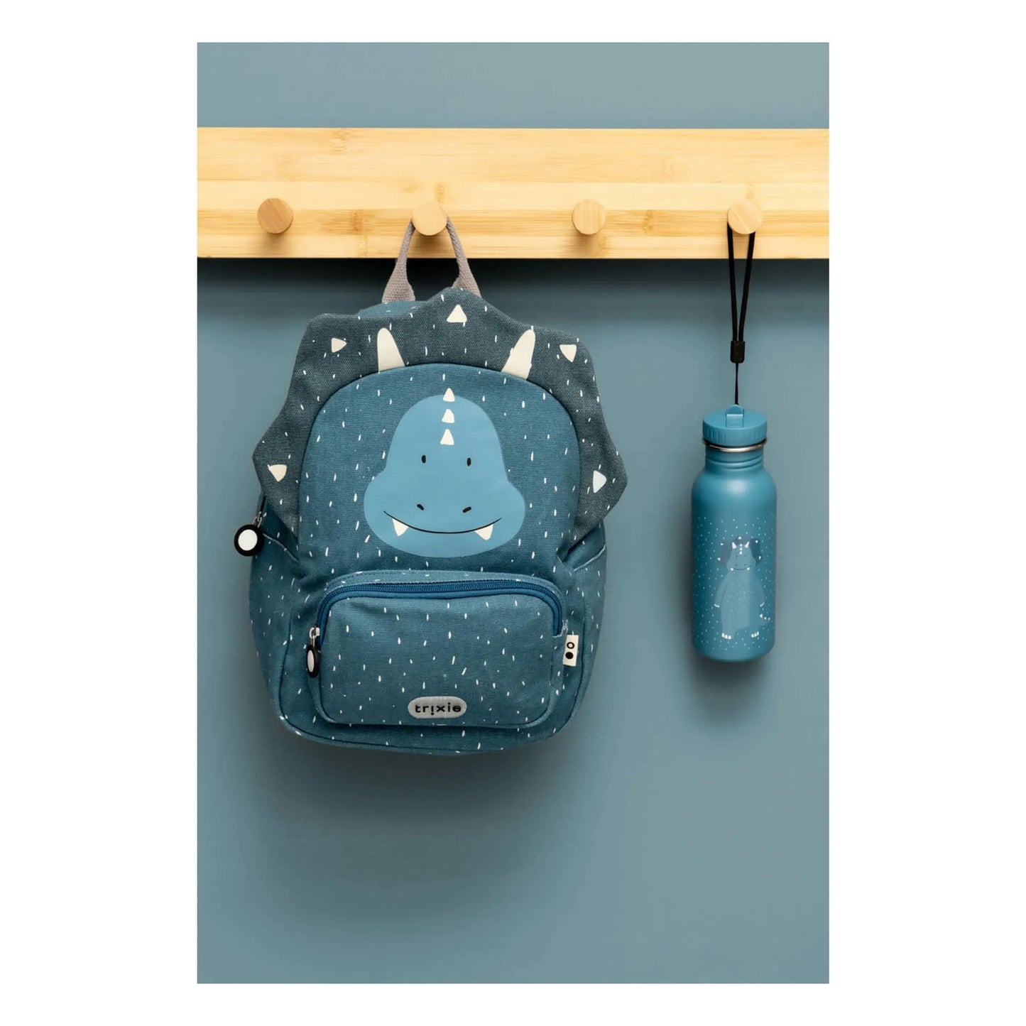 Mochila Pré-Escolar Trixie Baby – Mr. Triceratops 🦖