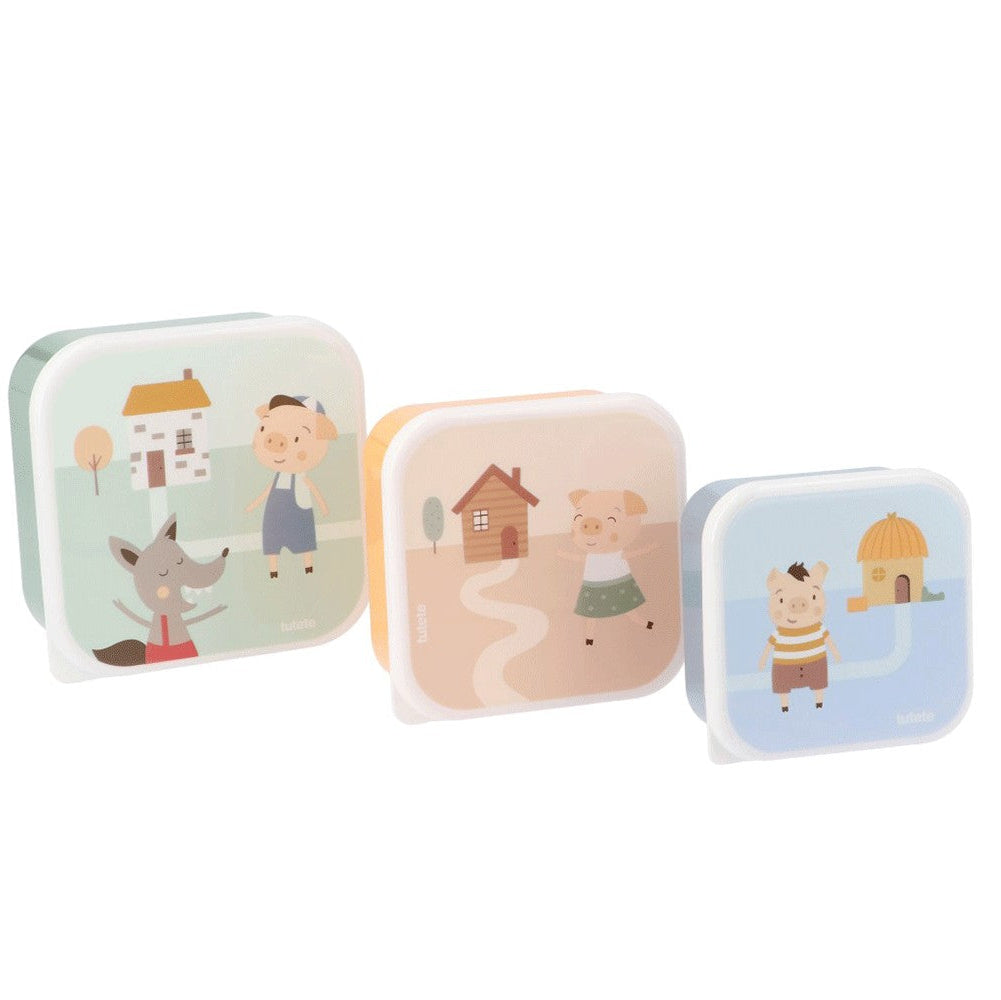 3 Lancheiras The Three Little Pigs da Tutete