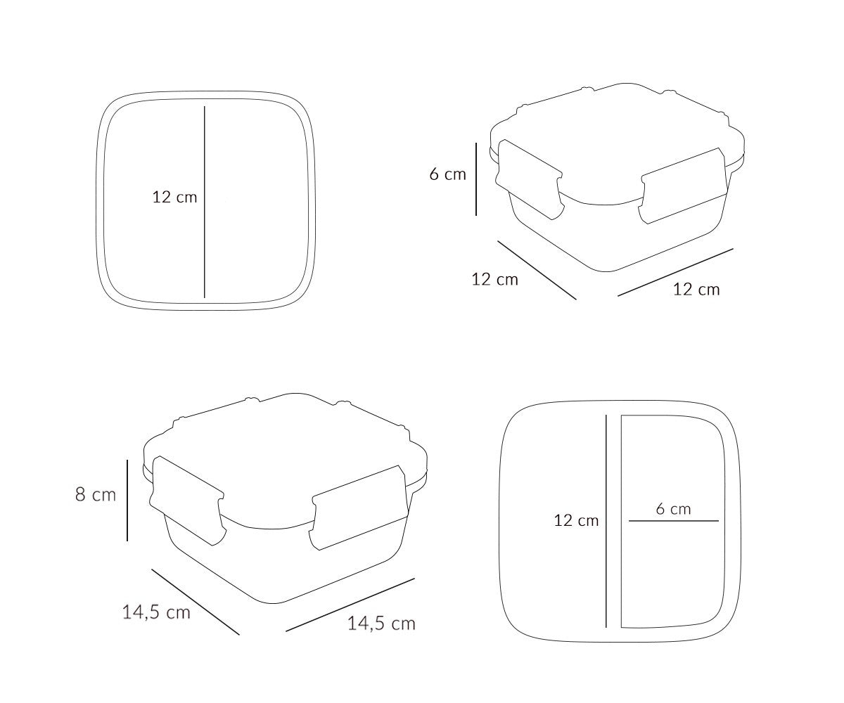 Lancheira Geometric Nature Tutete – Lancheiras Infantis Sustentáveis
