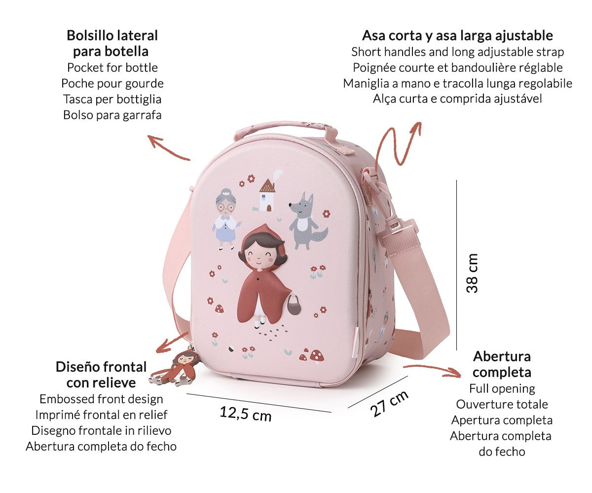 Mala Para Lanche Térmica Little Red da Tutete