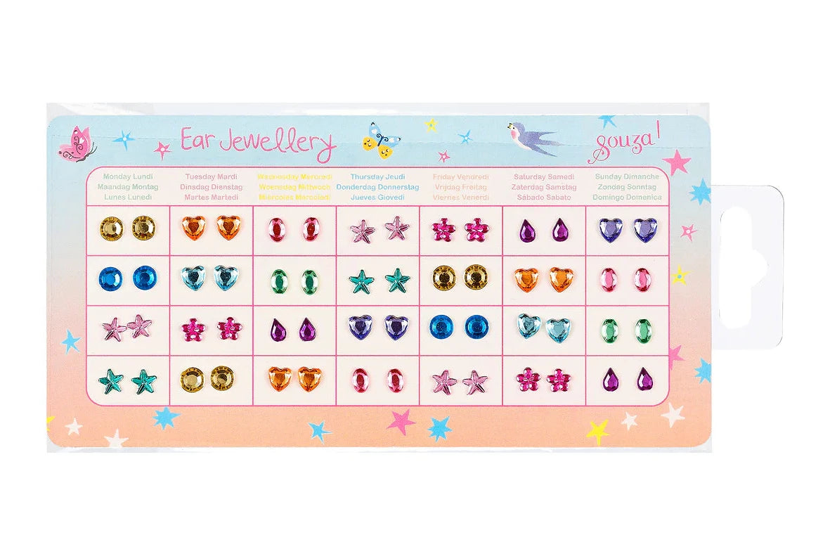 Brincos autocolantes criança Souza sem furos