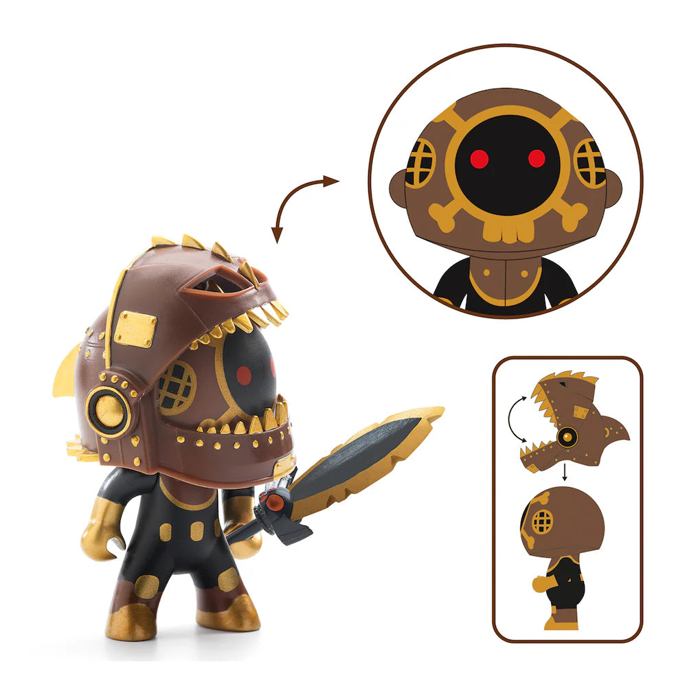 Detalhes do Djeco Pirat Nha Arty Toys pirata +4 anos