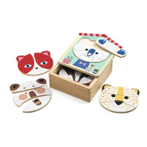 Puzzle Madeira Completa Faces | Face – Mix