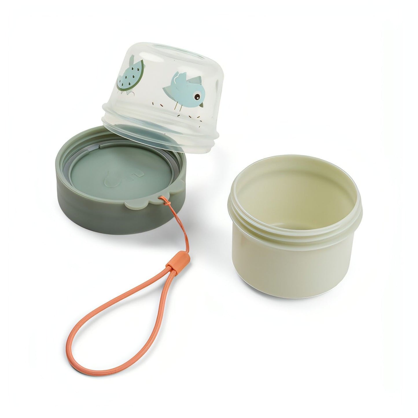Recipiente Snacks To-go Birdee Verde