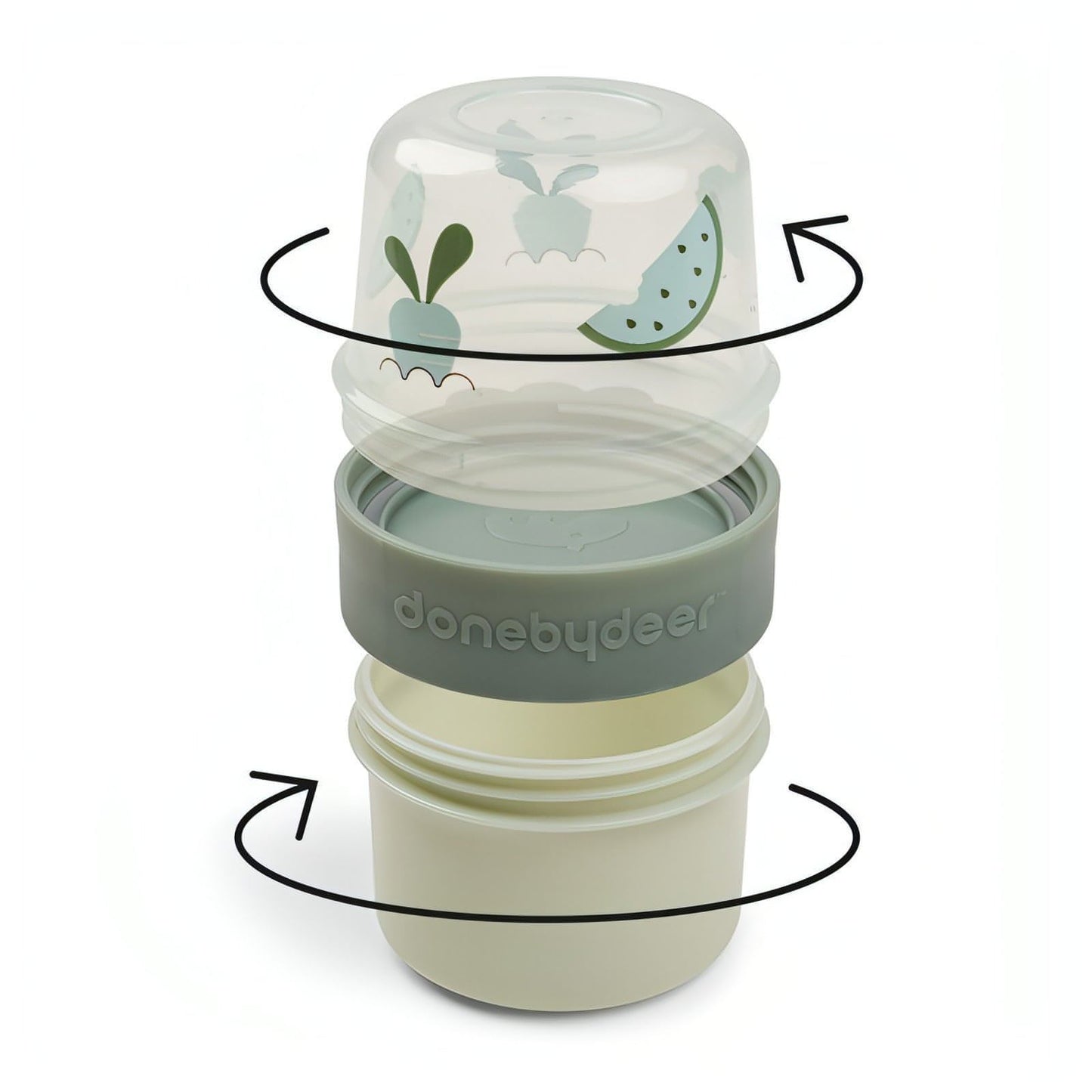 Recipiente Snacks To-go Birdee Verde
