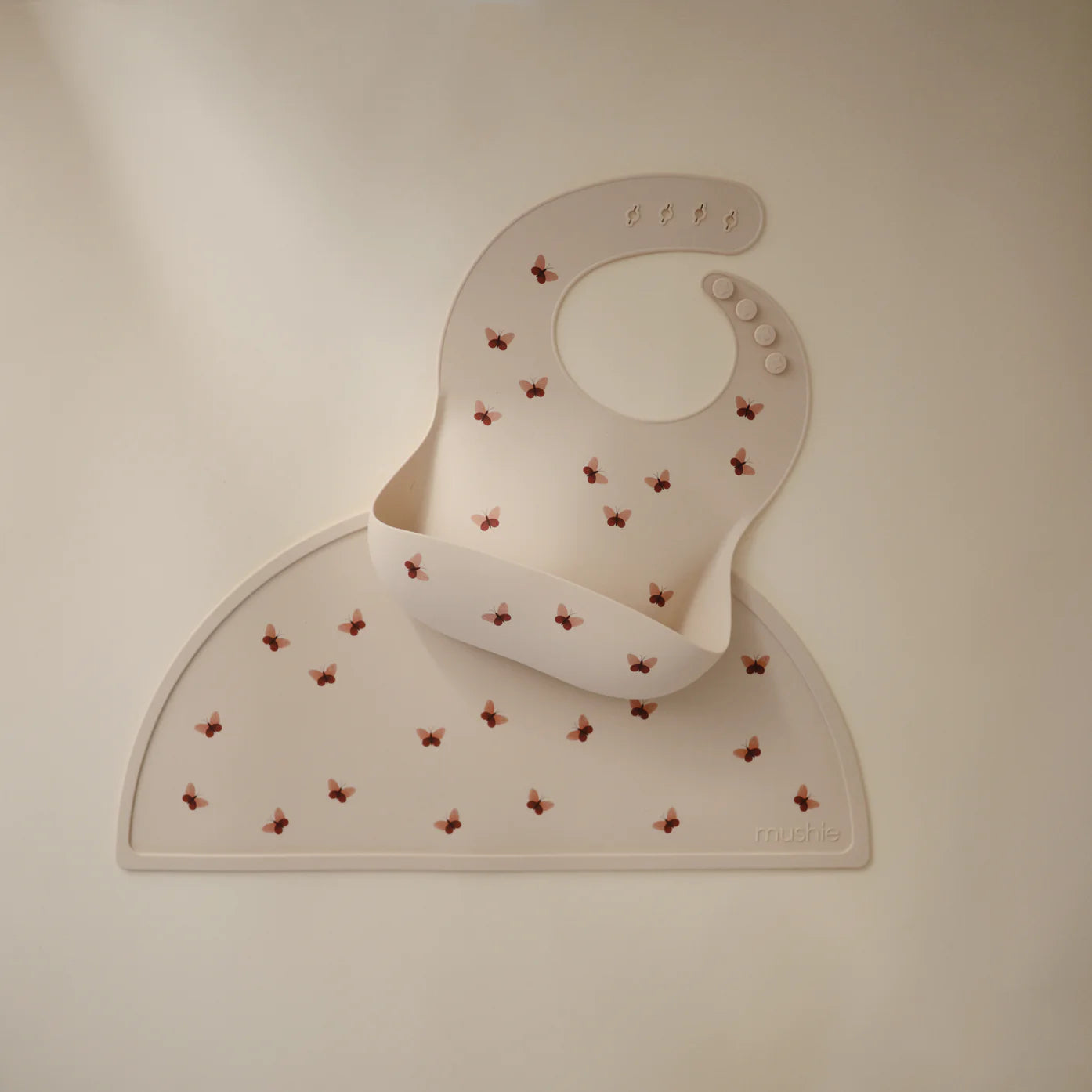 Babete em silicone Butterflies
