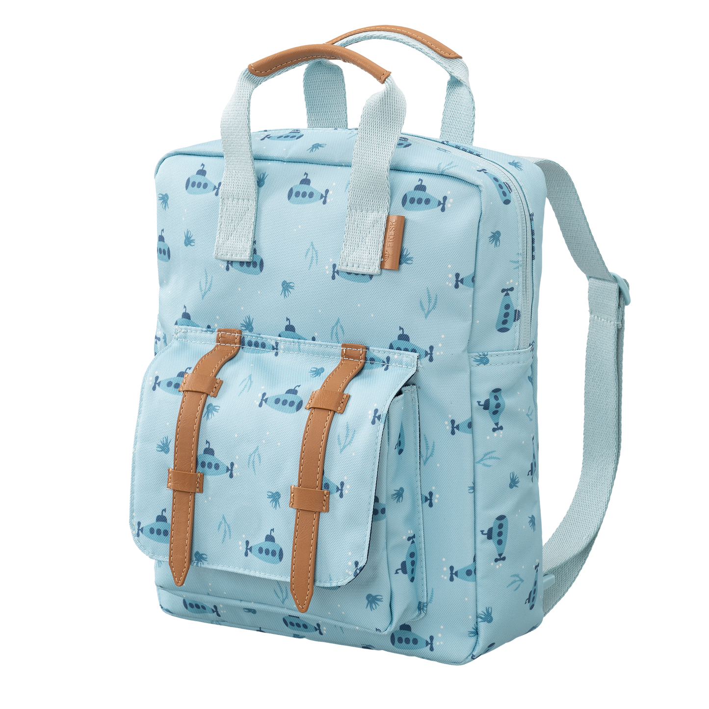 Mochila Fresk Submarinos sustentável em PET reciclado | Lolla Kids
