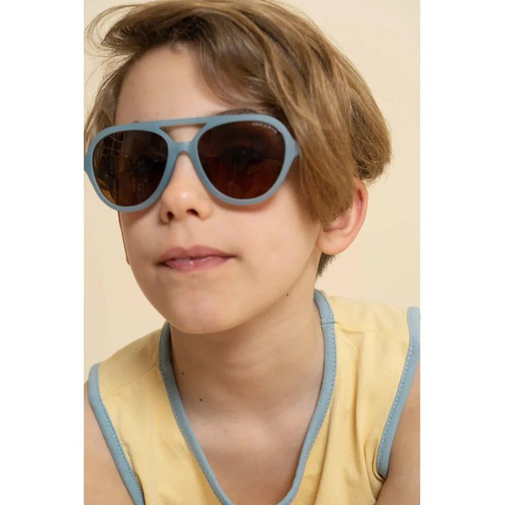 Óculos de Sol Aviador Polarizados Sky Blue Junior (7 a 12  anos)