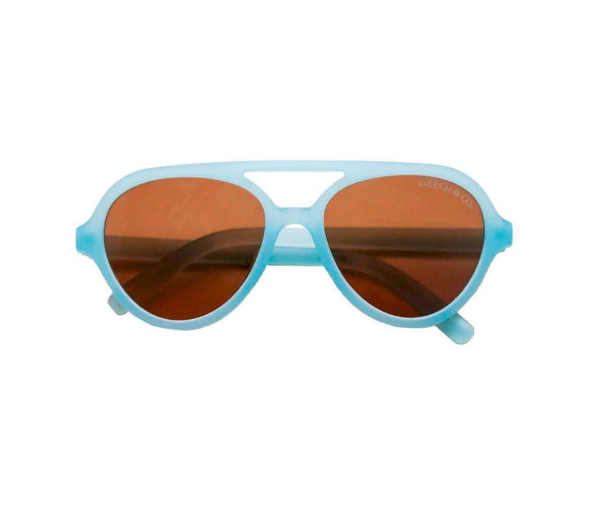 Sky Blue Polarized Aviator Sunglasses (3-6 Years)