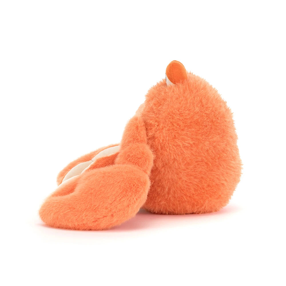 Pormenor das pinças do peluche Jellycat Caranguejo Pinchsnap | jellycat-peluche-caranguejo-pinchsnap-lollakids