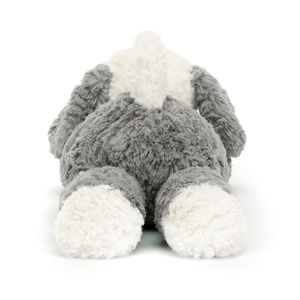 Cão de peluche Tumblie Sheep Dog Jellycat, vista de trás | jellycat-cao-tumblie-sheep-dog-peluche-lollakids