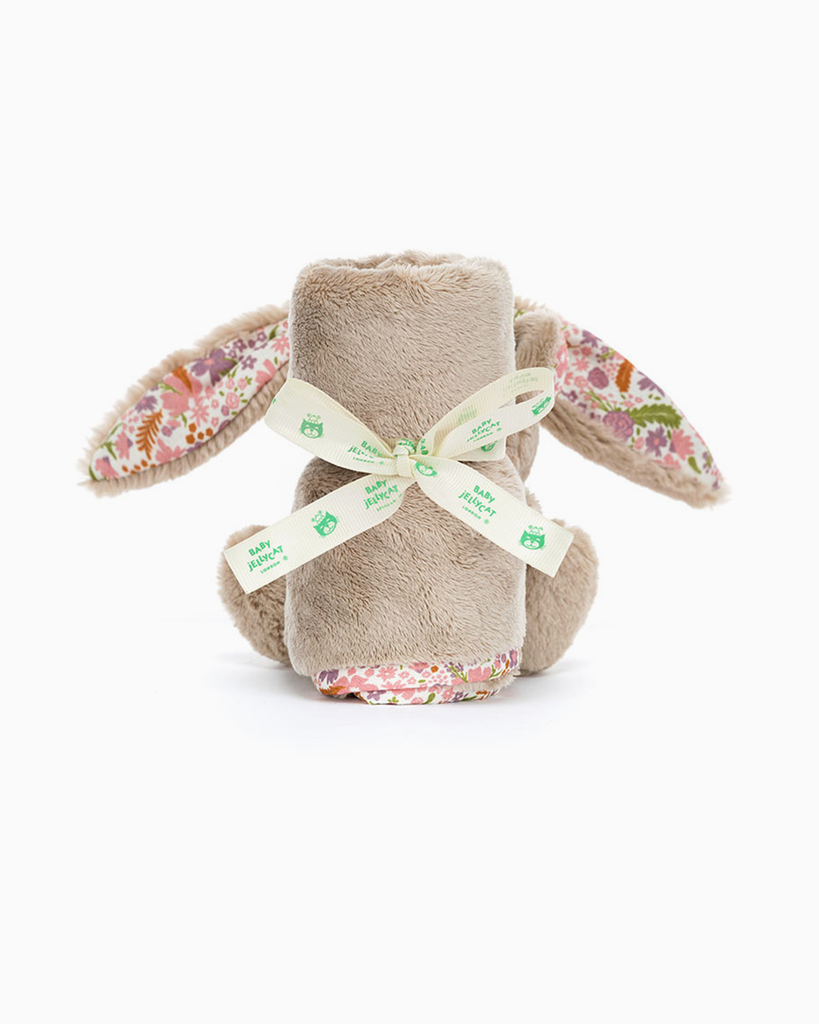 Soother Coelhinha “Petal” Bege – Manta de Conforto Jellycat