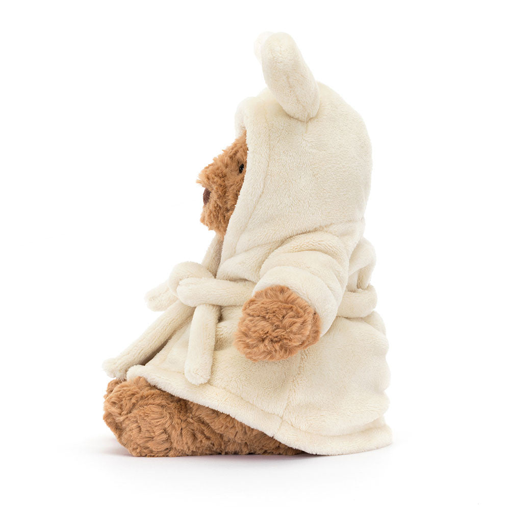 Urso Bartholomew com Robe da Jellycat