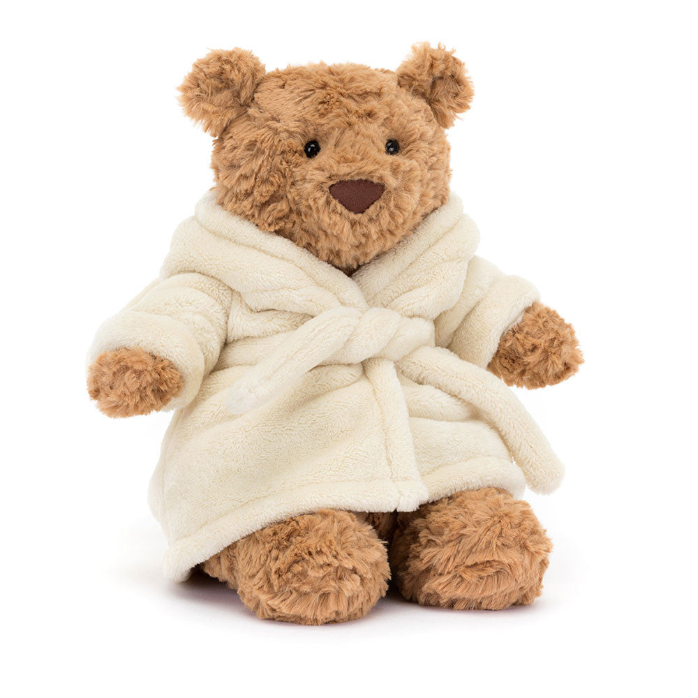 Urso Bartholomew com Robe da Jellycat