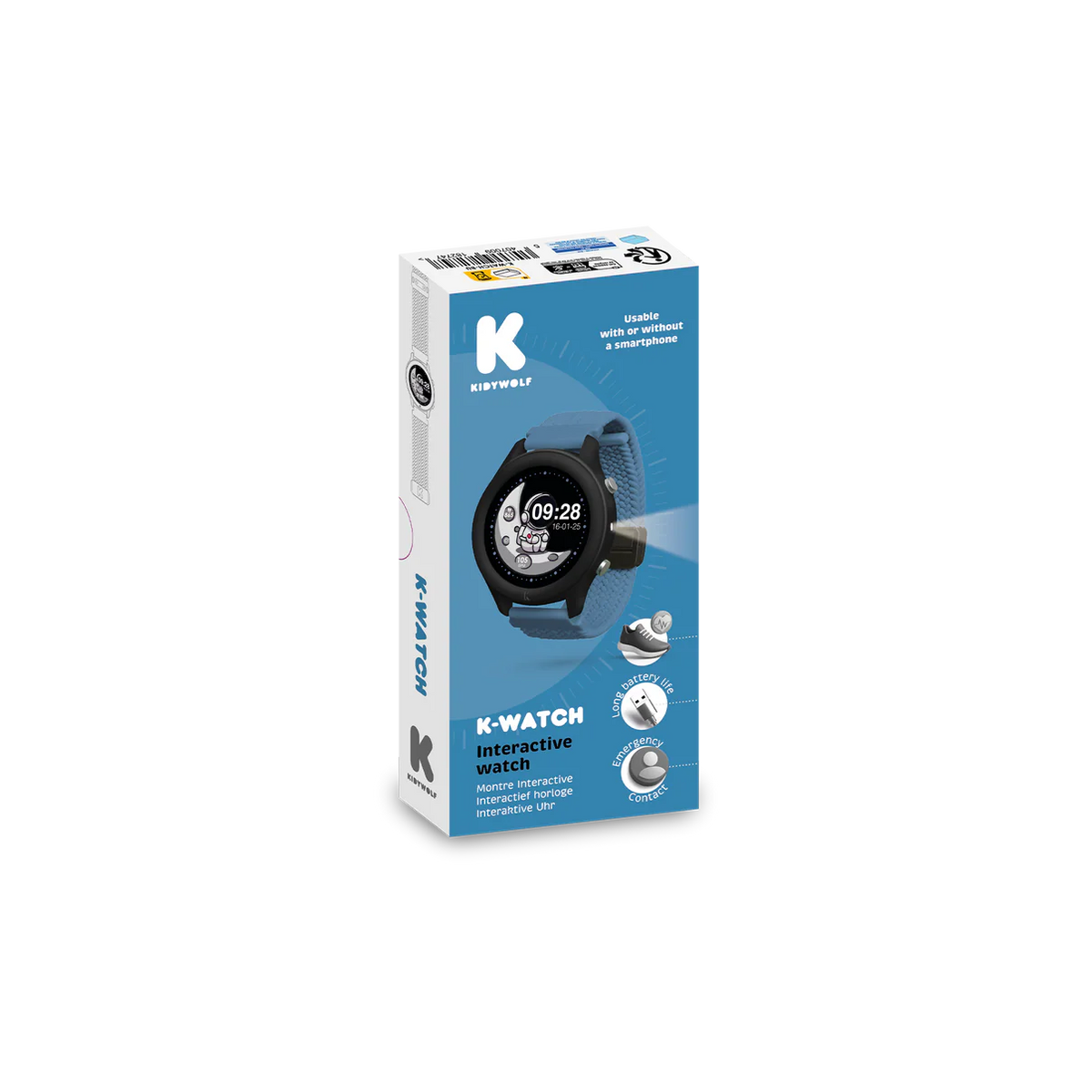 K-WATCH | Relógio Interativo para Crianças | Azul