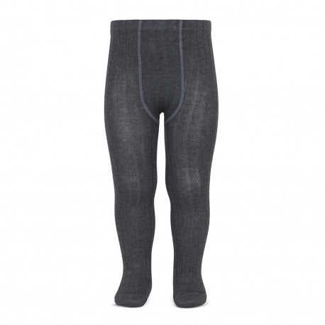 Anthracite Ribbed Tights