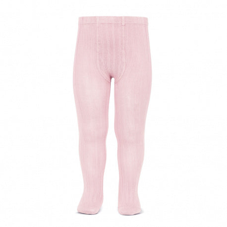 Collants Canelados Rosa