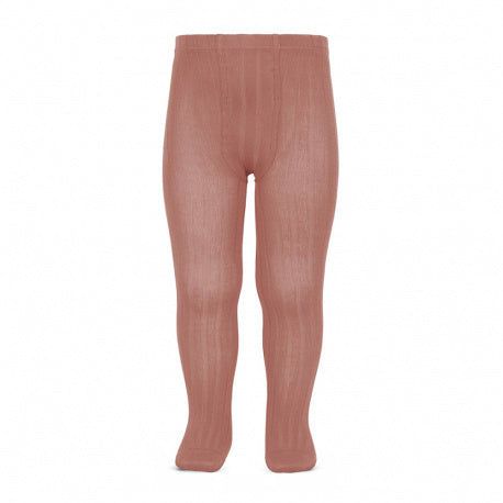 Collants Canelados Terracota