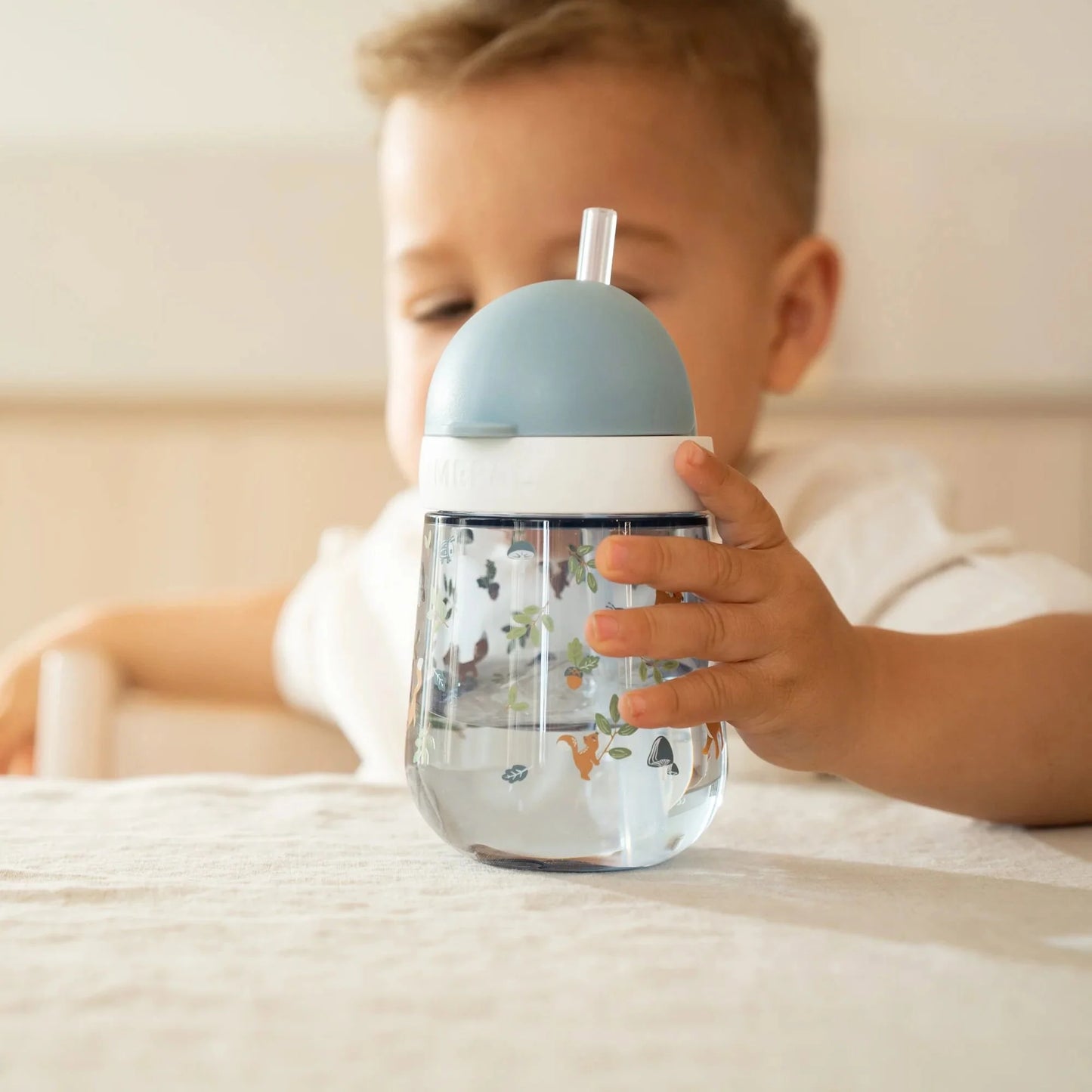Copo com Palhinha Mepal Mio Forest Friends 300 ml – Little Dutch | Lolla Kids