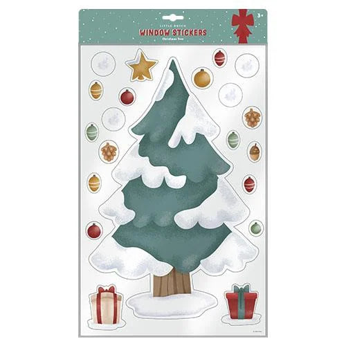 Autocolantes de Janela Árvore de Natal da Little Dutch