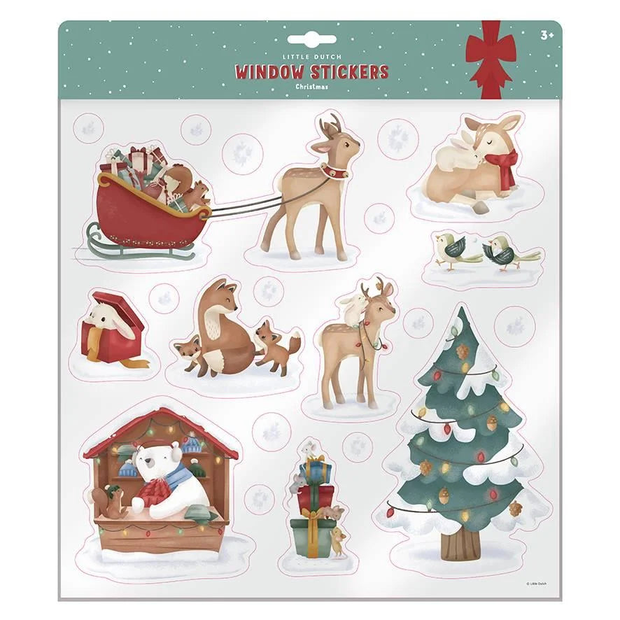 Autocolantes de Janela de Natal da Little Dutch