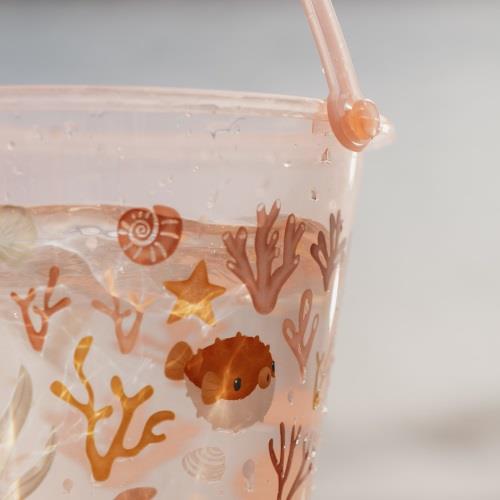 Balde de Praia Ocean Dreams Pink da Little Dutch